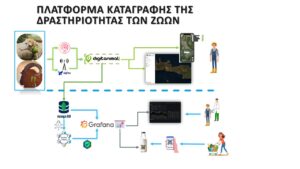 πλατφόρμα καταγραφής της δραστηριότητας των ζώων