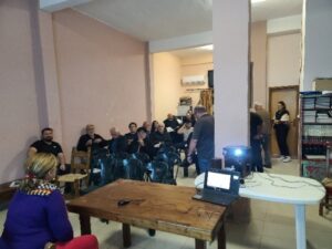 συμμετέχοντες κτηνοτρόφοι στην ημερίδα (Ανώπολη 22.10.2024)